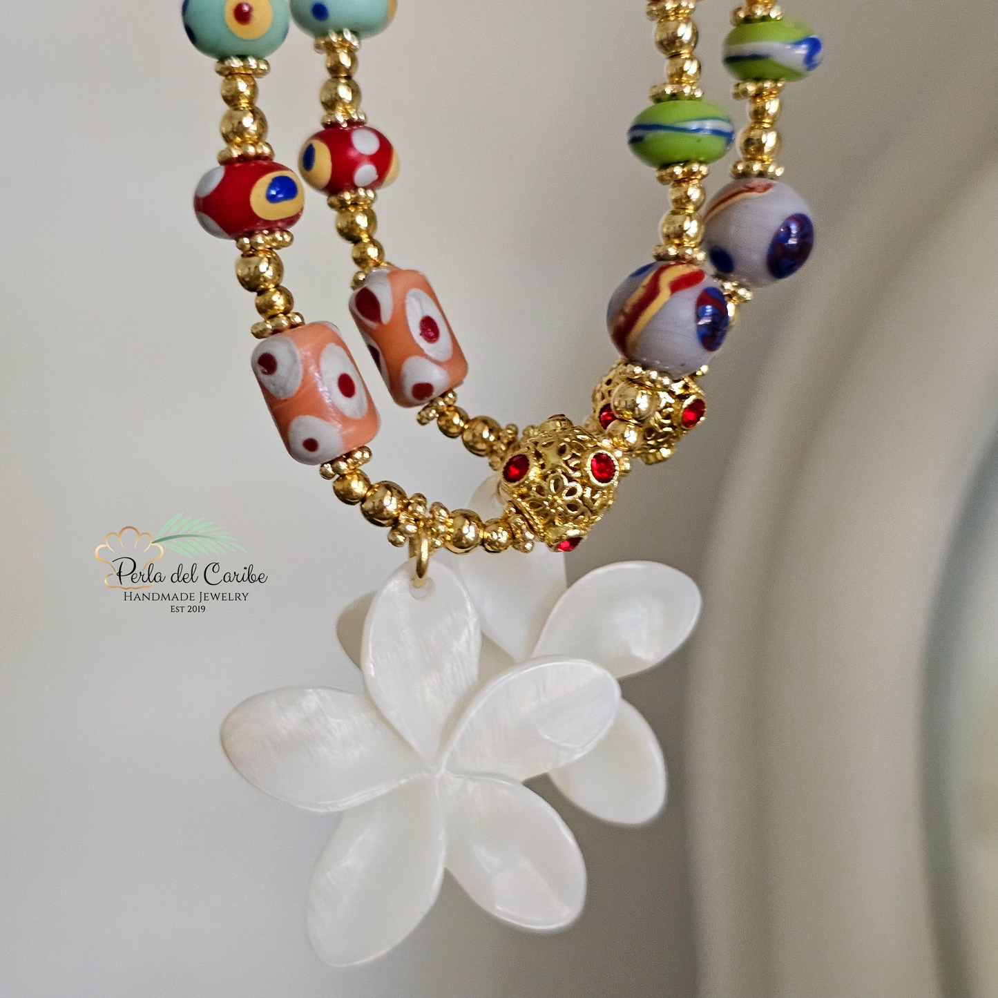 Plumeria Necklace