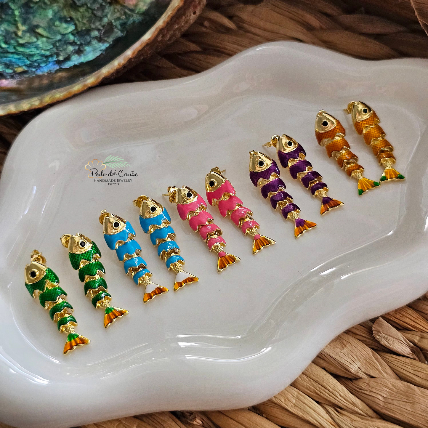 Sushi Earrings
